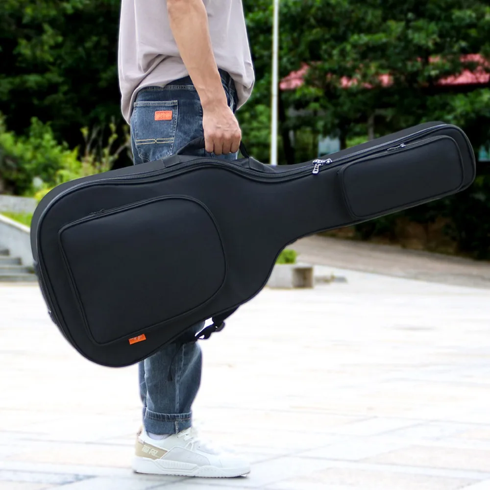 Oxford Guitar Backpack 36/38/39/40/41 Inches Waterproof Thickened and Wear-resistant Guitar Bag Musical Instruments Guitar Parts
