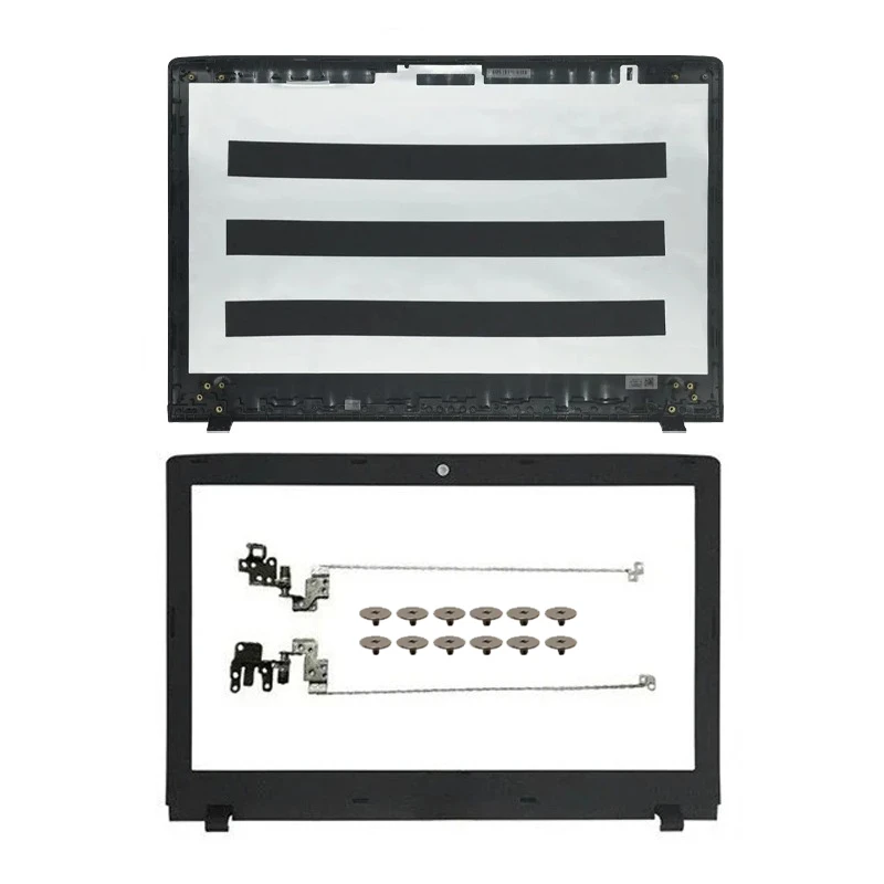 Neue Laptop-LCD-Rückabdeckung mit Scharnieren für Acer Aspire E5-575 E5-575G E5-575T 575TG TMP259 TX50 N16Q2 E5-523 523G E5-553 E5-576G