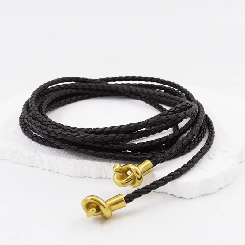 Ancient gold knot pendant woven waist rope knot waist decoration dress with waist tie knot small belt leather rope windbreaker t