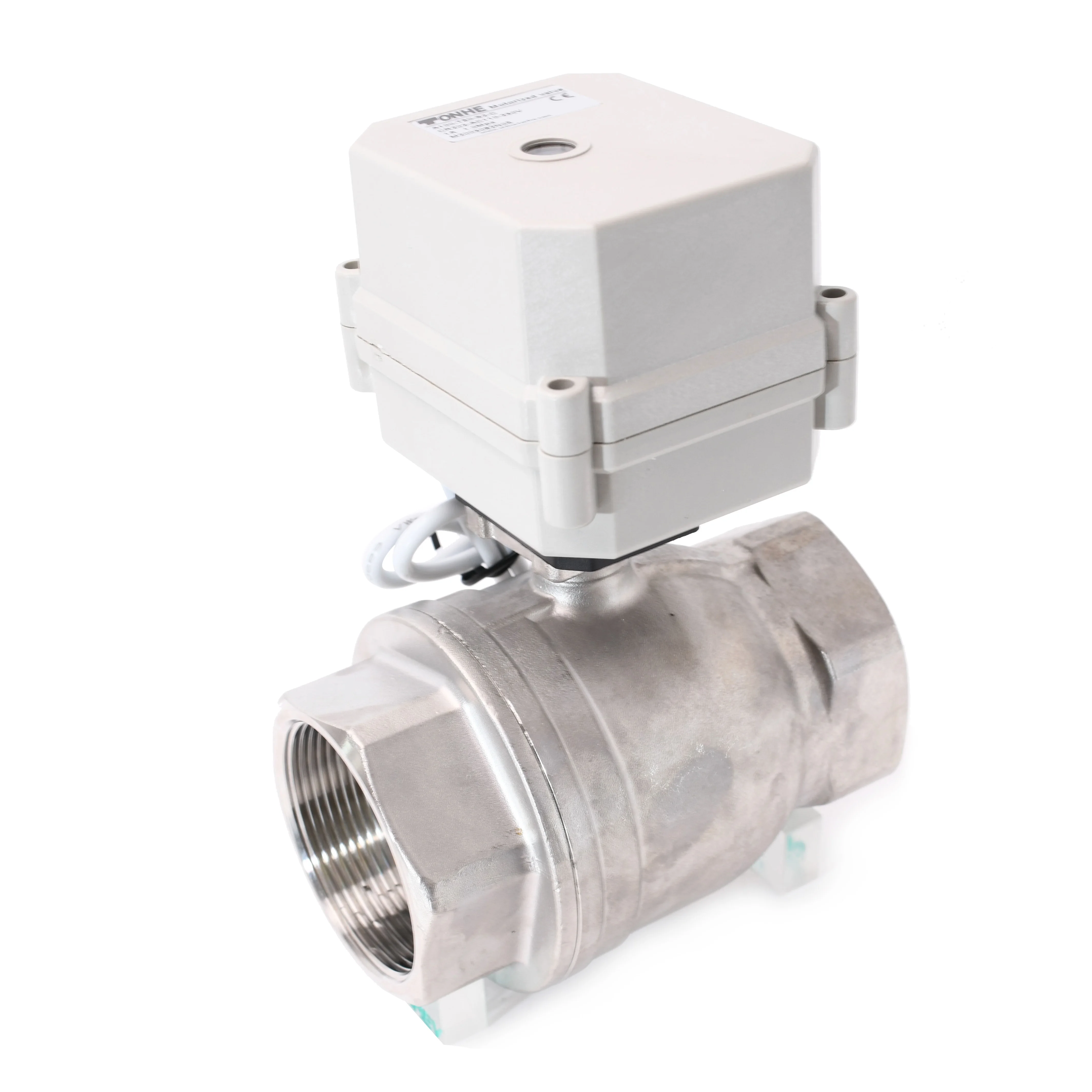 

Электрический моторизованный шаровой кран IP67 OEM, 2-ходовой, DN32 DN40 DN50, CR202, нормально закрытый, AC110-230V, с функцией включения/выключения