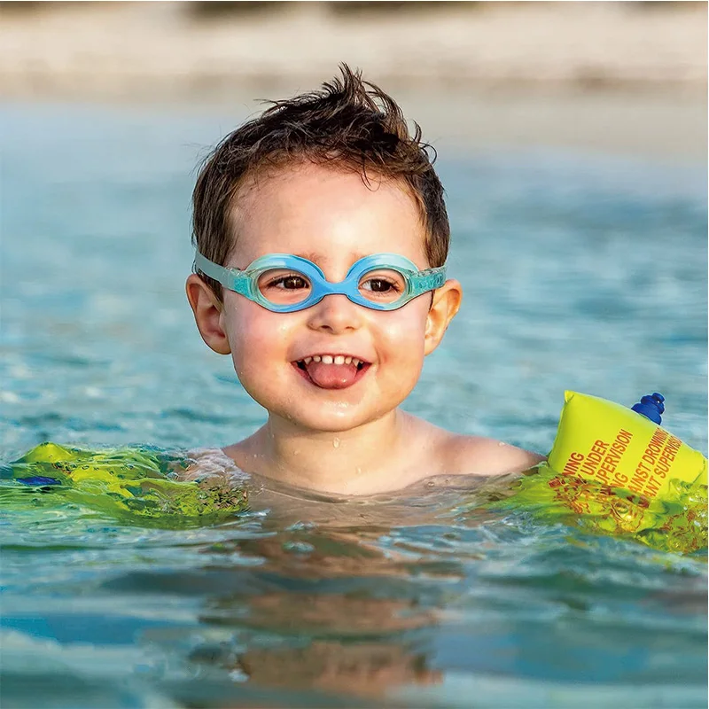 Swimming Goggles For Kids Youth Age 3-14 Years Old Anti-fog 100% UV Protection Clear Vision No Leaking Quick Adjustable Strap