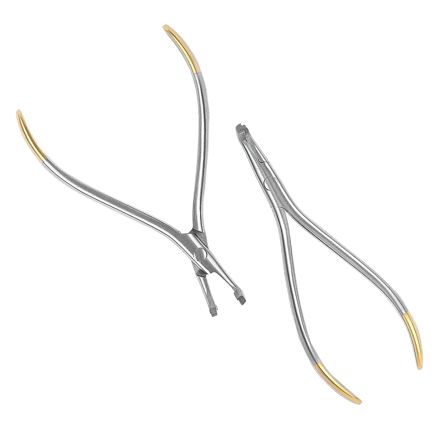 Estremità dentale NiTi Pinza piegatubi Pinza ortodontica Strumento Arco filo Distale Estremità Curva posteriore Pinza Strumento dentista in acciaio inossidabile