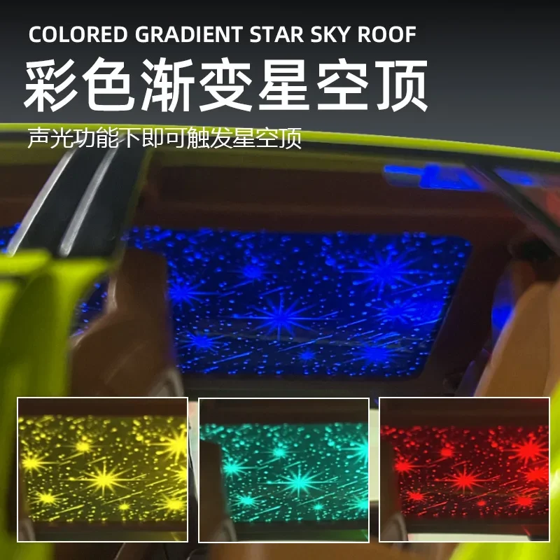 1:24 BMW XM SUV литые автомобили и игрушечные автомобили модель автомобиля со звуком и фотомагнитом автомобиль игрушки для детей Подарки C347