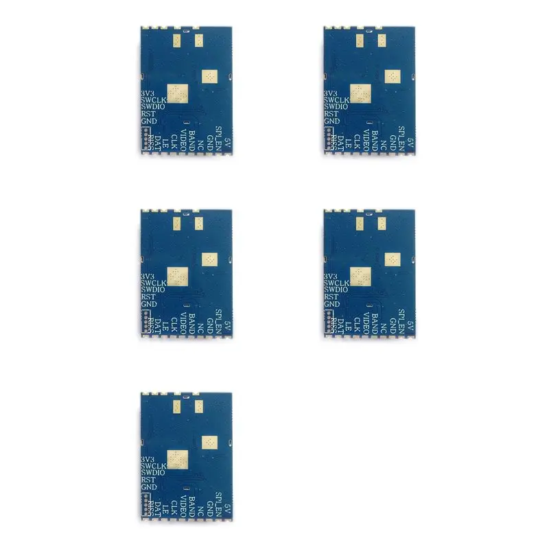 

[Techverse]-5X RF7500 6G-7.5G VRX Receiver Module FPV Analog Video Receiver Module SPI Module Superior RSSI Signal