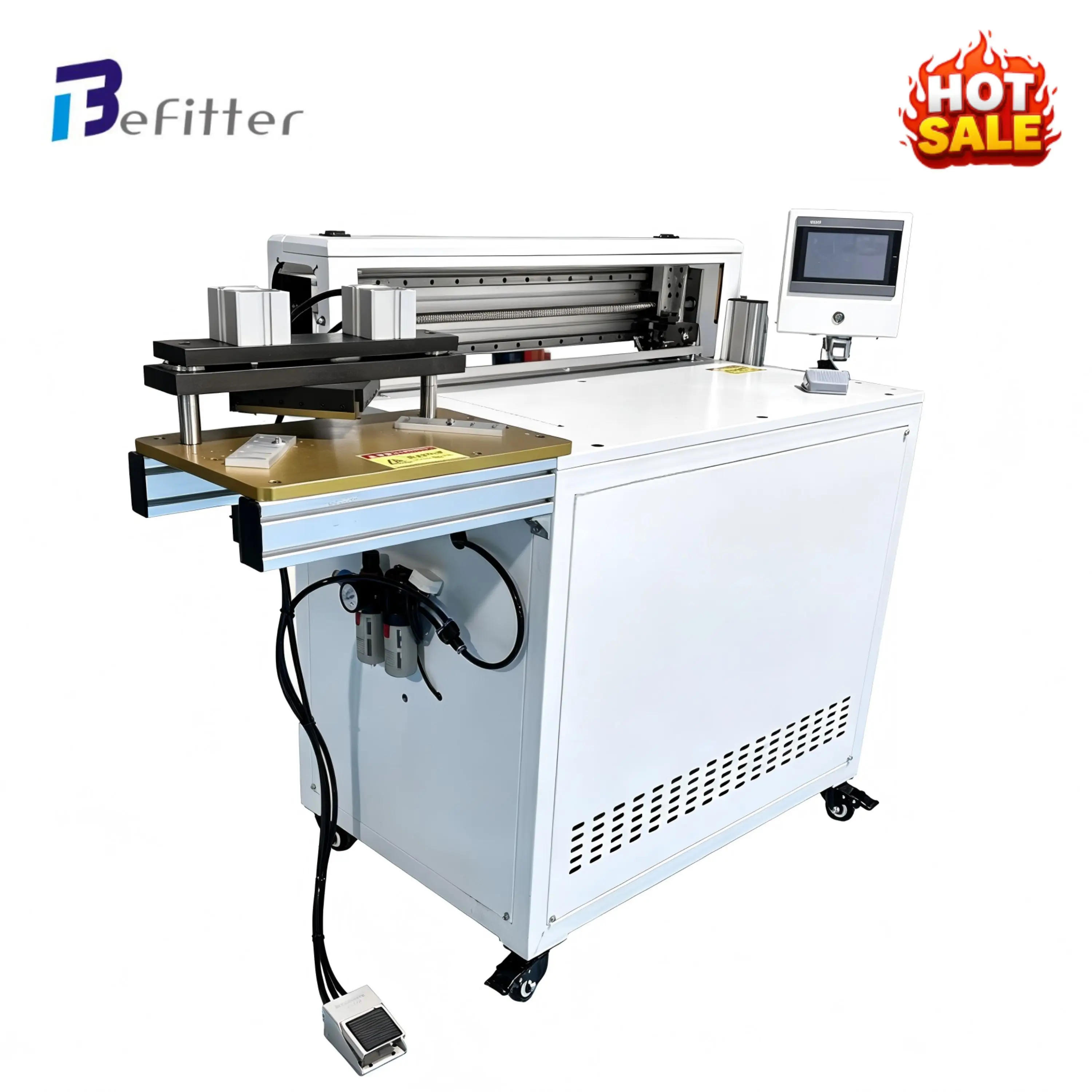 KPC-7010SV-E/KPC-7015SV-E Single Servo Motor Grooving Machine Digital Depth Setter For Clean Cardboard V-Cuts