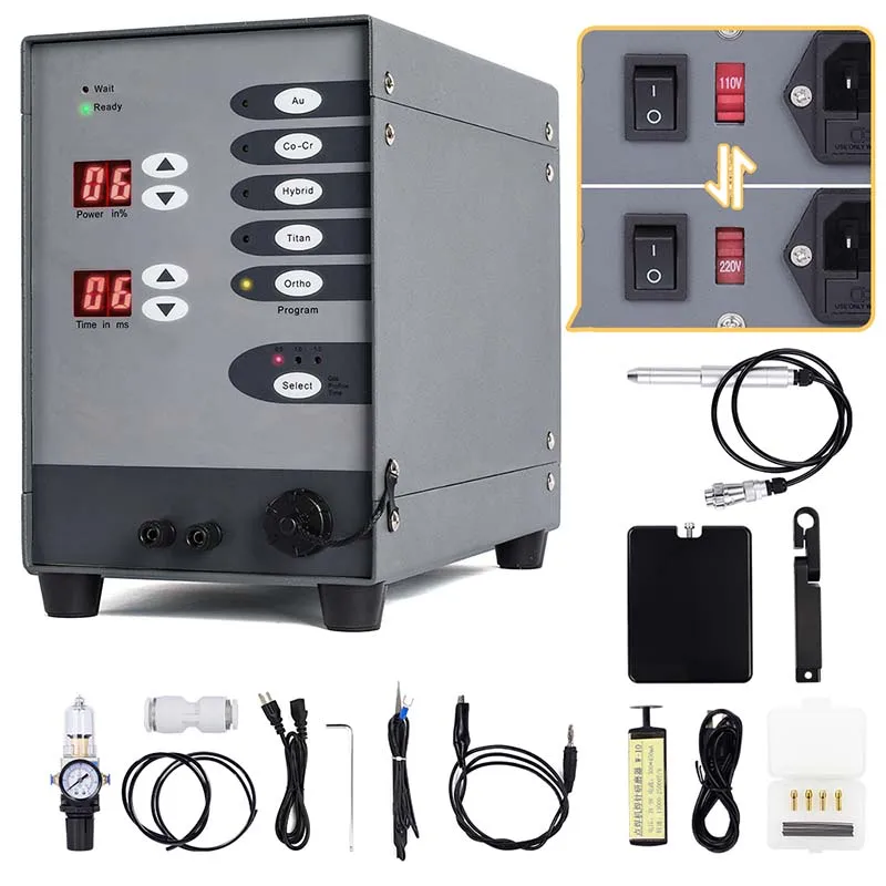 Stainless Steel Spot Welding Machine CNC Touch Pulse Argon Welding Machine Jewelry Spot Welding Machine Material Welding
