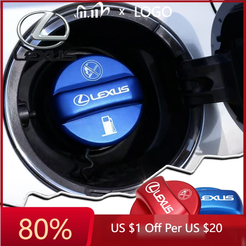 

Горячая новинка 2026: Наклейки для интерьера, 1 шт., аксессуары из алюминиевого сплава для крышки топливного бака автомобиля Lexus RX300, IS200, IS250, ES350, CT200h, UX250h, NX3