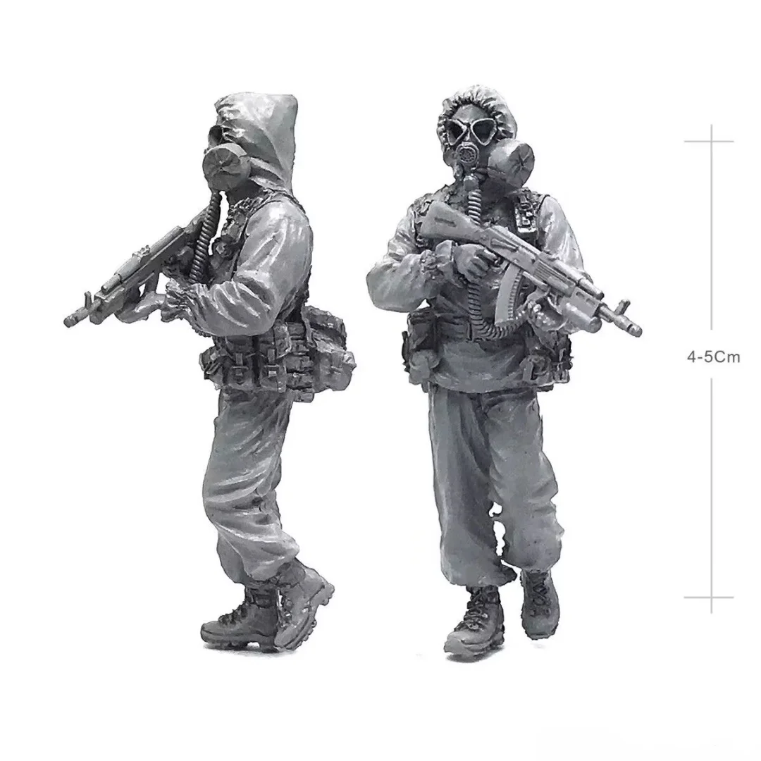 

Масштаб 1/35, игрушки из смолы, модель для сборки, русские биохимические войска (одино человека), разобранная и неокрашенная статуя фигурок
