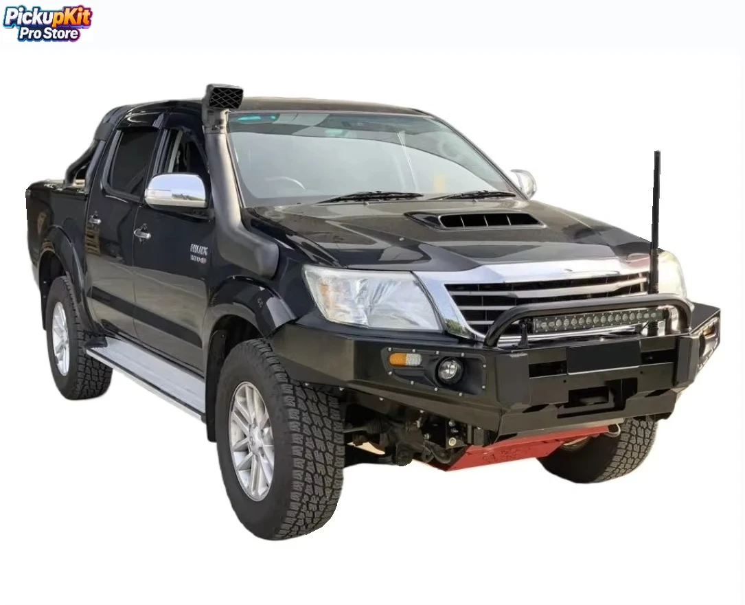 

Heavy-Duty Steel Bull Bar Front Bumper for Hilux Vigo 4WD