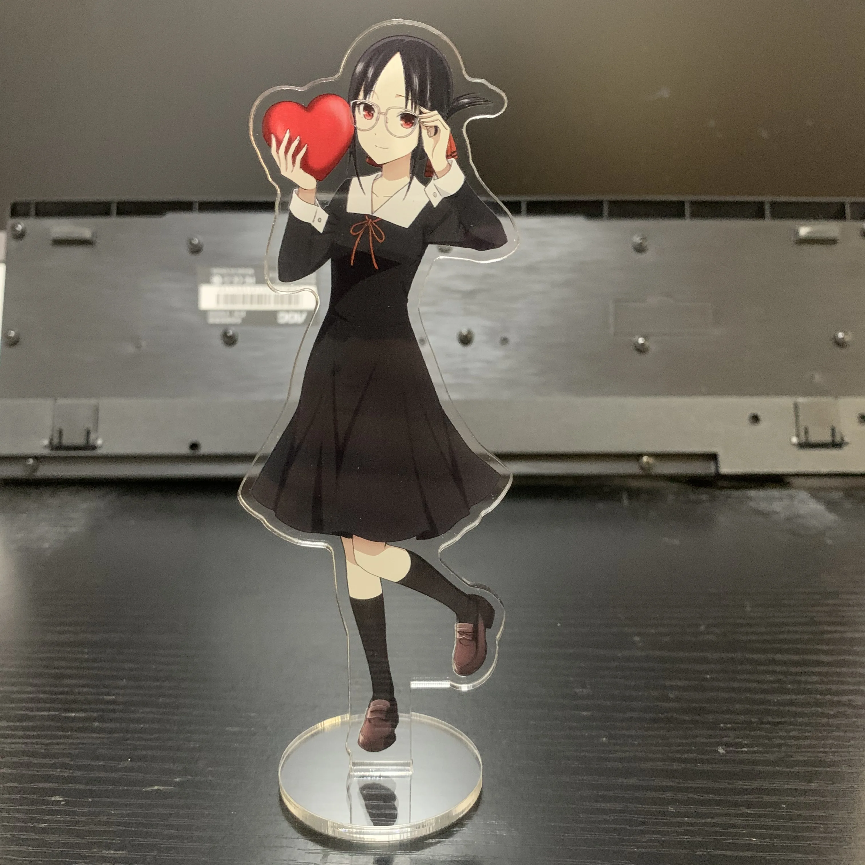 15CM Anime Kaguya-sama: Love Is War Figures Shinomiya Kaguya Acrylic Stands Fujiwara Chika Character Model Fans Collecting Gifts