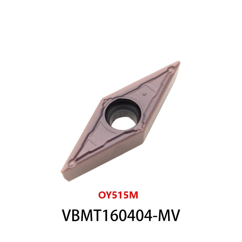 LIHAOPING VBMT160404-MV VBMT160408-MV OY515M VBMT160404 VBMT160408 MV CNC Lathe Carbide Inserts Turning Tools Cutter VBMT 160408