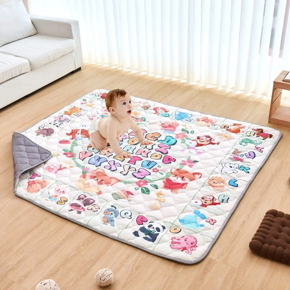 

71x79 Baby Play Mat Kids Crawling Floor Mat Soft Thickened Durable Mat