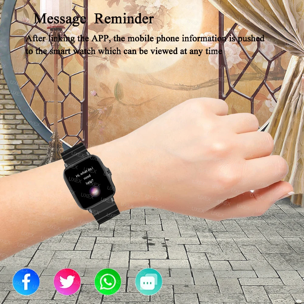 2025 Pro New Fashion Smartwatch Stripling 1.44 Inch Exclusive Gift Bluetooth Call Health Tracker Alarm Clock Watch Smart Ladies