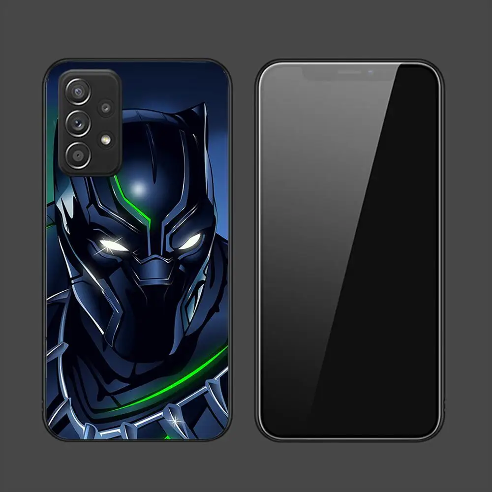 Marvel Black Panther TPU Phone Case For Samsung Galaxy A13 A52 A53 A73 A32 A51 A22 A12 A20e A50 A21 A72 A70 S 4G 5G Luxury Cover image 5
