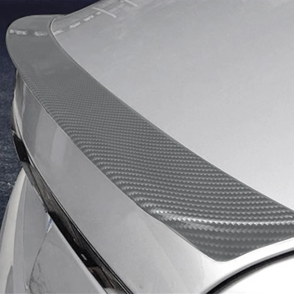 Премиум 4D серая автомобильная виниловая пленка из углеродного волокна, самоклеящаяся пленка для кузова, защитная пленка из ПВХ, аксессуары для украшения автомобиля