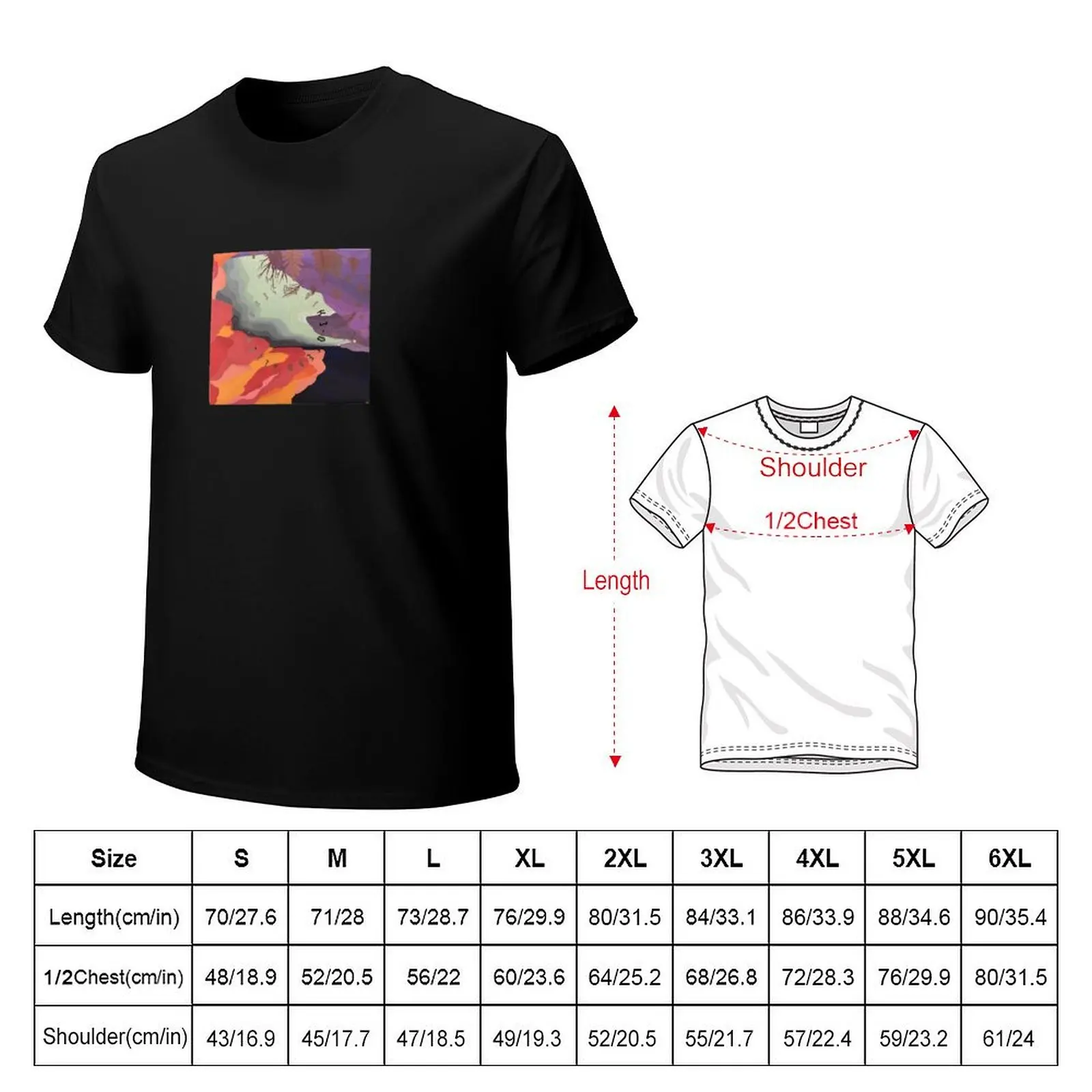 Ocean Alley - Chiaroscuro T-Shirt t shirt for man 100 percent cotton T-Shirt