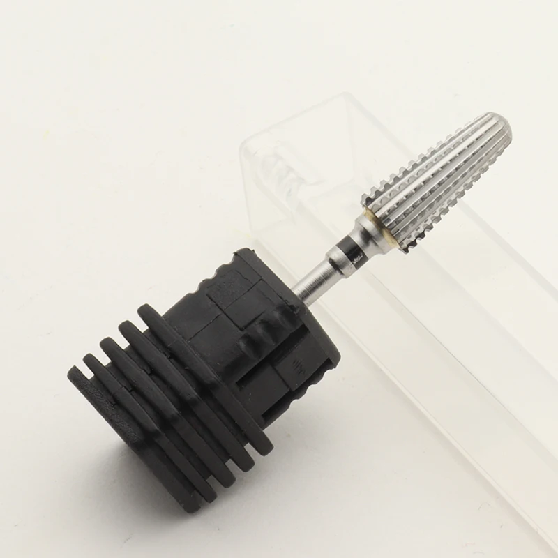 Neu! 5-in-1 konische Sicherheits-Hartmetall-Nagelbohrer mit geschnittenen Bohrern, Hartmetall-Fräser, Maniküre, zum Entfernen von Gelnägeln, Zubehör – Detail 20