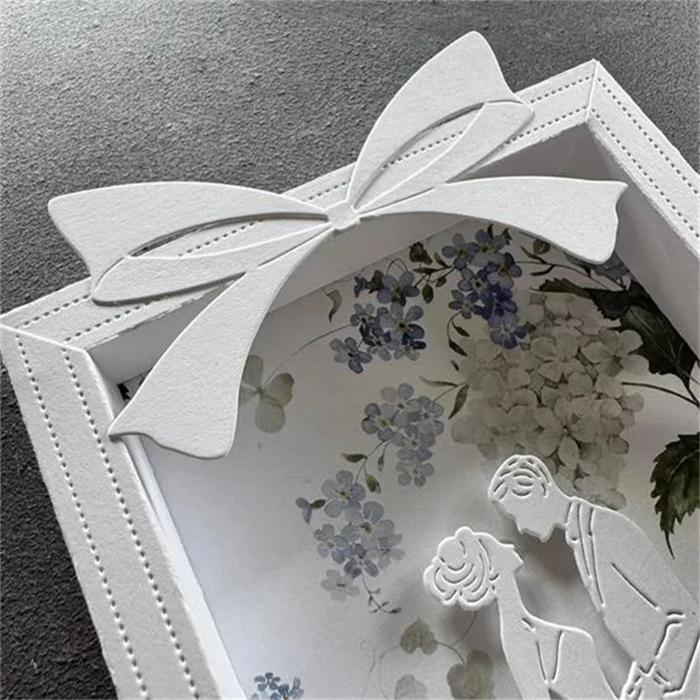Die Series New Ja & Hr Og Fru Simple and Basic Stamps and Metal Cutting Dies Decoration Scrapbook DIY Paper Card Album Craft