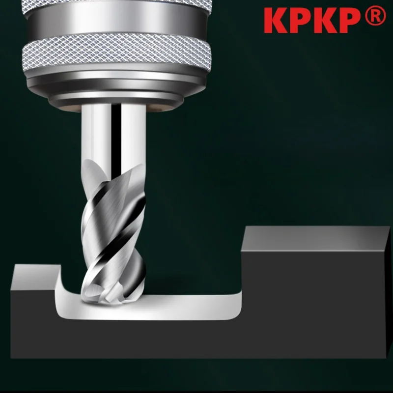 Canto Raio Final Moinho de Alumínio Fresadora Flautas Cnc Bullnose Cortador Tungstênio Carbide Metal Router Ferramenta R0.5 r1 Hrc55