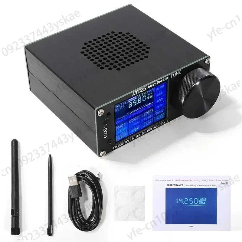 

4.16 Official Registered Code ATS25 Max Decoder Si4732 Full Band Radio Receiver FM RDS AM LW MW SW SSB DSP Receiver ATS 25