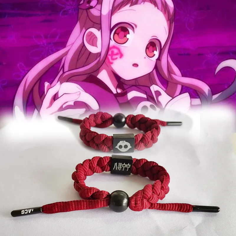 Anime Toilet Bound Hanako kun Yugi Amane Yashiro Nene pulsera de Cosplay tejida a mano, accesorios de pareja de dibujos animados, regalos de vacaciones