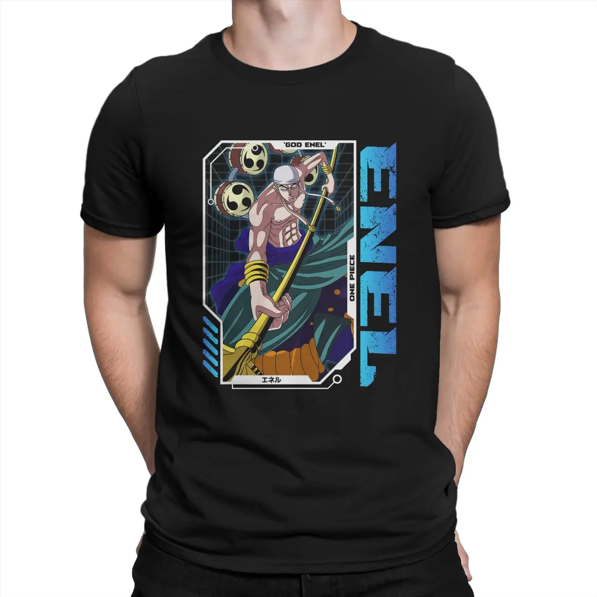 Enel - One Pieces Unique TShirt Pirates Enel Casual T Shirt Hot Sale T-shirt For Men Women