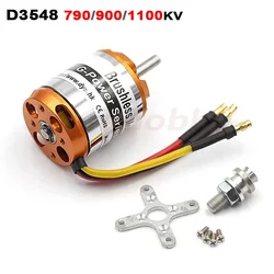 D3548 3548 790KV 900KV 1100KV 3-5S Lipo FPV Brushless Motor 5mm Shaft 156g 35*48MM Large Thrust For RC FPV Quadcopter Drones