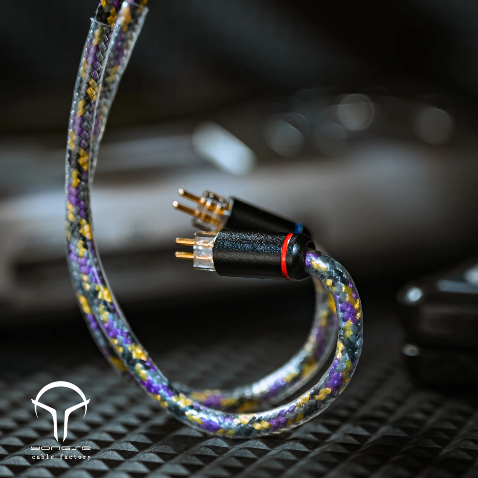 Yongse 1947 New Arrival Single Crystal Copper Silver Plated Earsphones Cable