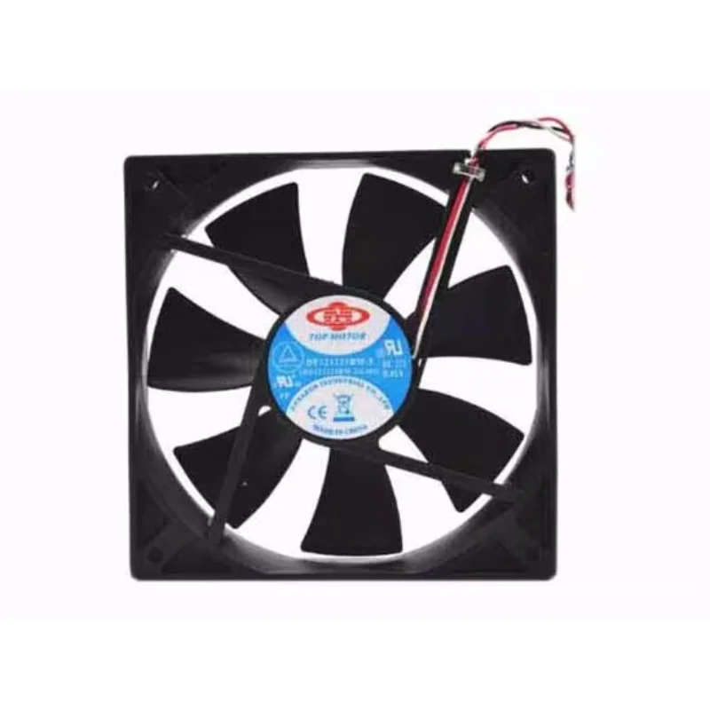 TOP MOTOR DF121225BM-3 DC 12V 0.45A 120x120x25mm 3-Wire Server Cooling Fan