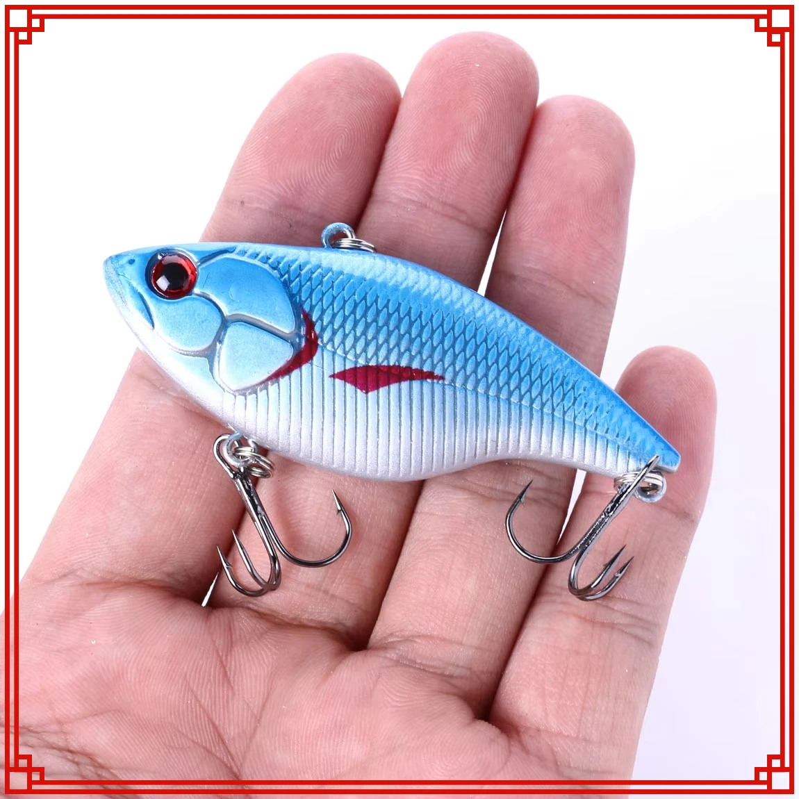 Sinking Vibration Fishing Lures 7.5cm 18g Saltwater Trolling Wobbler Long Shot Artificial Hard Bait Crankbait Swimbait Equipment