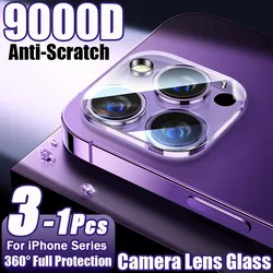 9000D Camera Lens Glass Protector For iPhone 14 13 12 11 Pro Max Mini Tempered Glass iPhone14 7 8 Plus SE X S R Camera Protector