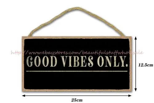 good vibes only door sign funny art wood sign home decor sites