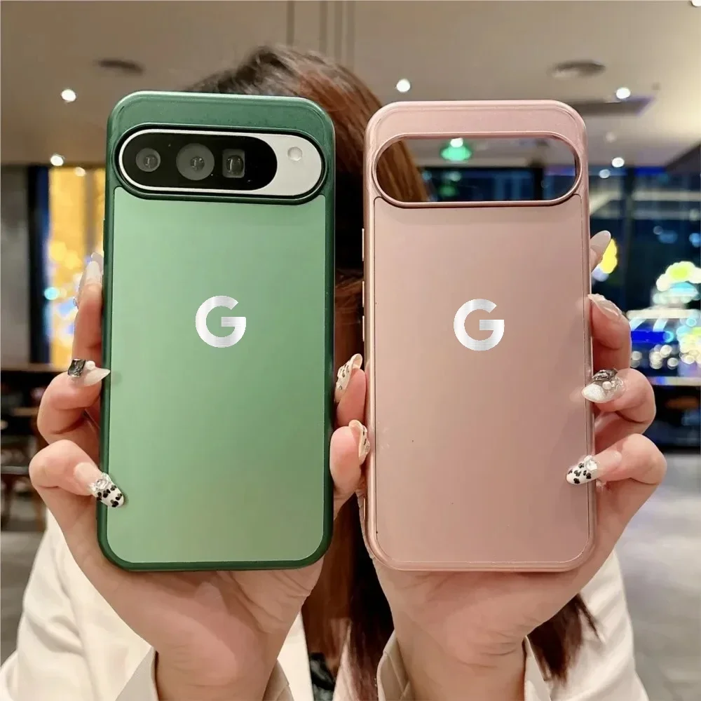 

Роскошный матовый гладкий сенсорный однотонный чехол для телефона из ПК для Google Pixel 10 9 Pro XL 8 7 A Pro 5G, полная упаковка, противоударный защитный чехол