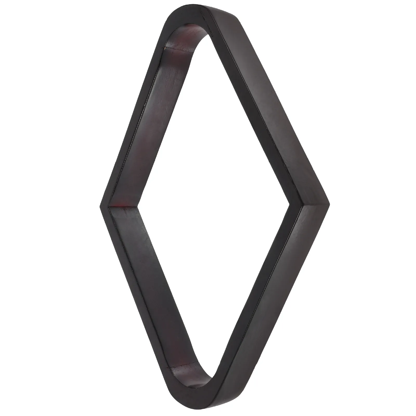 

Rhomb Billiard Rack Wooden Pool Ball Rack Stable Smooth Edges Lightweight Portable for Table Billiards Accessories Billiard
