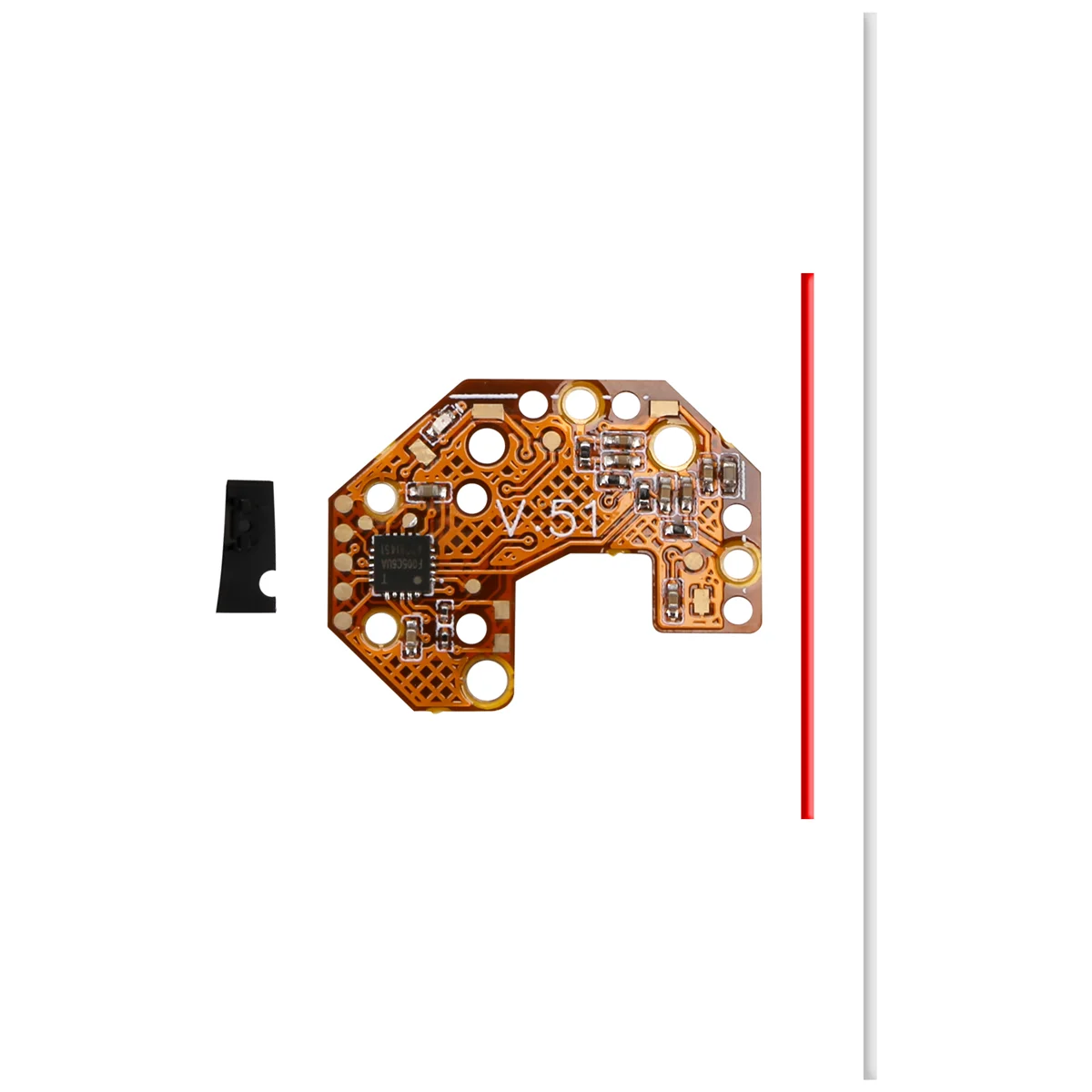 For XBOX ONE Left Gamepad High Precision Hall Effect Joystick Calibration and Drift Repair Plate