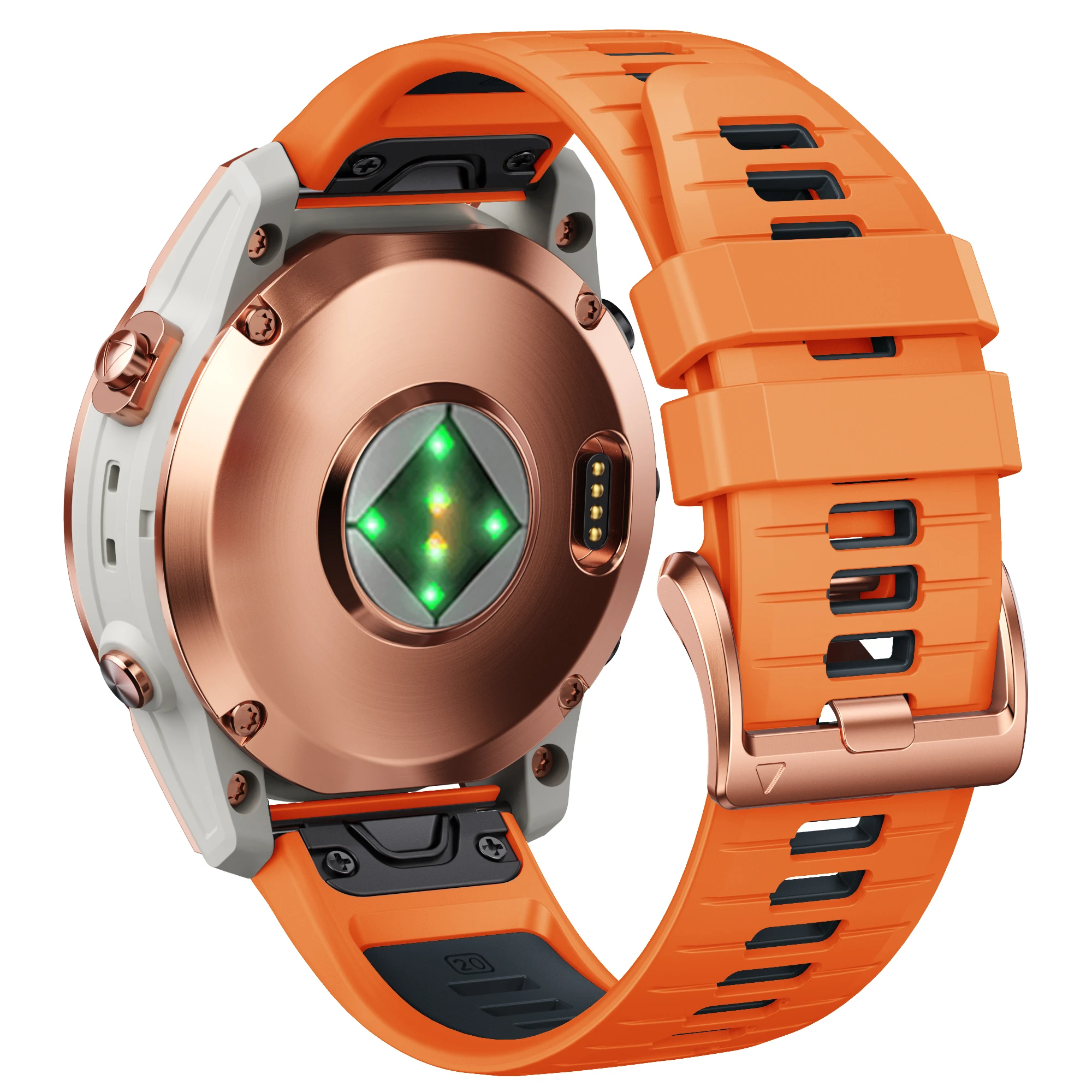 20mm Silicone Strap For Garmin Fenix5s 6s 7spro Quick Release Wristband Bracelet Garmin Instinct 2s Solar Watch Band