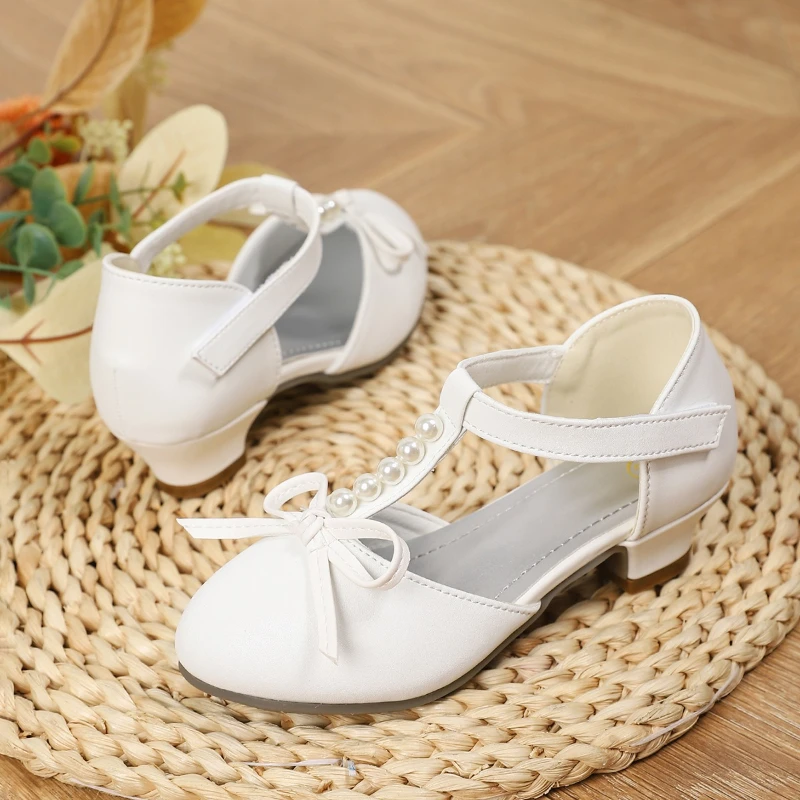 

Детские сандалии для девочек, обувь Мэри Джейн в стиле принцессы, повседневные подиумные сандалии с бантом для малышей, модные детские сандалии для свадебной вечеринки