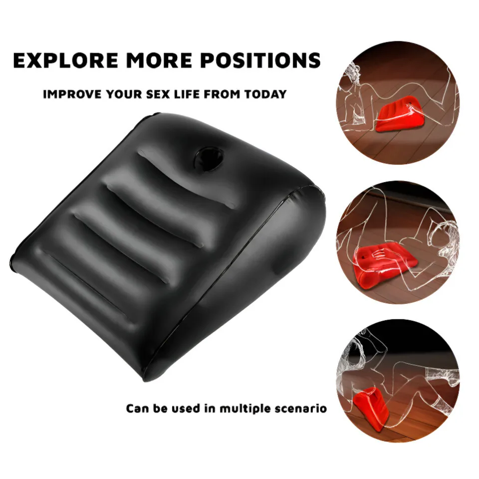 وسادة الجنس قابلة للنفخ مع الهزاز ، المواقف المثيرة ، G بقعة تحفيز قوي ، دسار كلاسيكي ، أثاث متعدد الوظائف