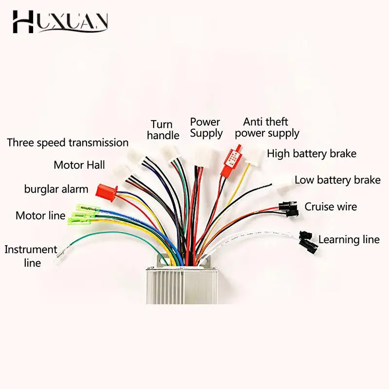 36V/48V 350W Brushless Motor Controller DC Motor Regulator Speed Controller