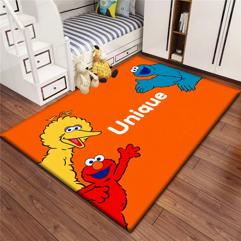 Sesame Street Cute Carpet,decoration Living room Bedroom floor mat Kitchen mat Bedroom Mat,bedroom decor birthday gift anime rug