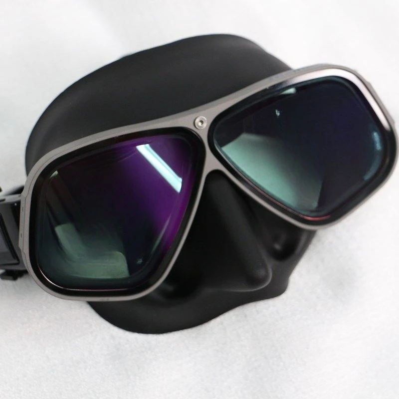 Titanium Metal Mask Free Diving/Scuba Diving Mask Full Titanium Mask