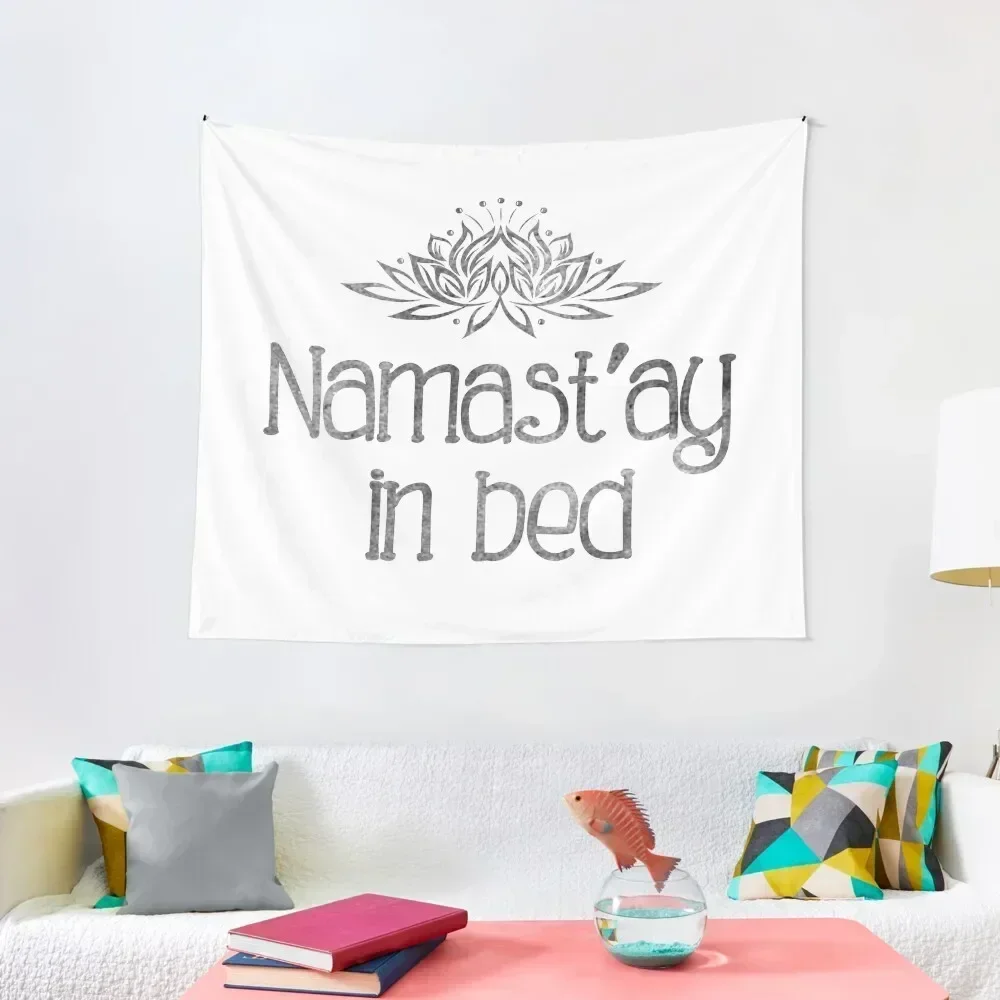 Namast'ay In Bed Tapestry Wall Hanging Nordic Home Decor Wall Hangings Decoration Tapestry