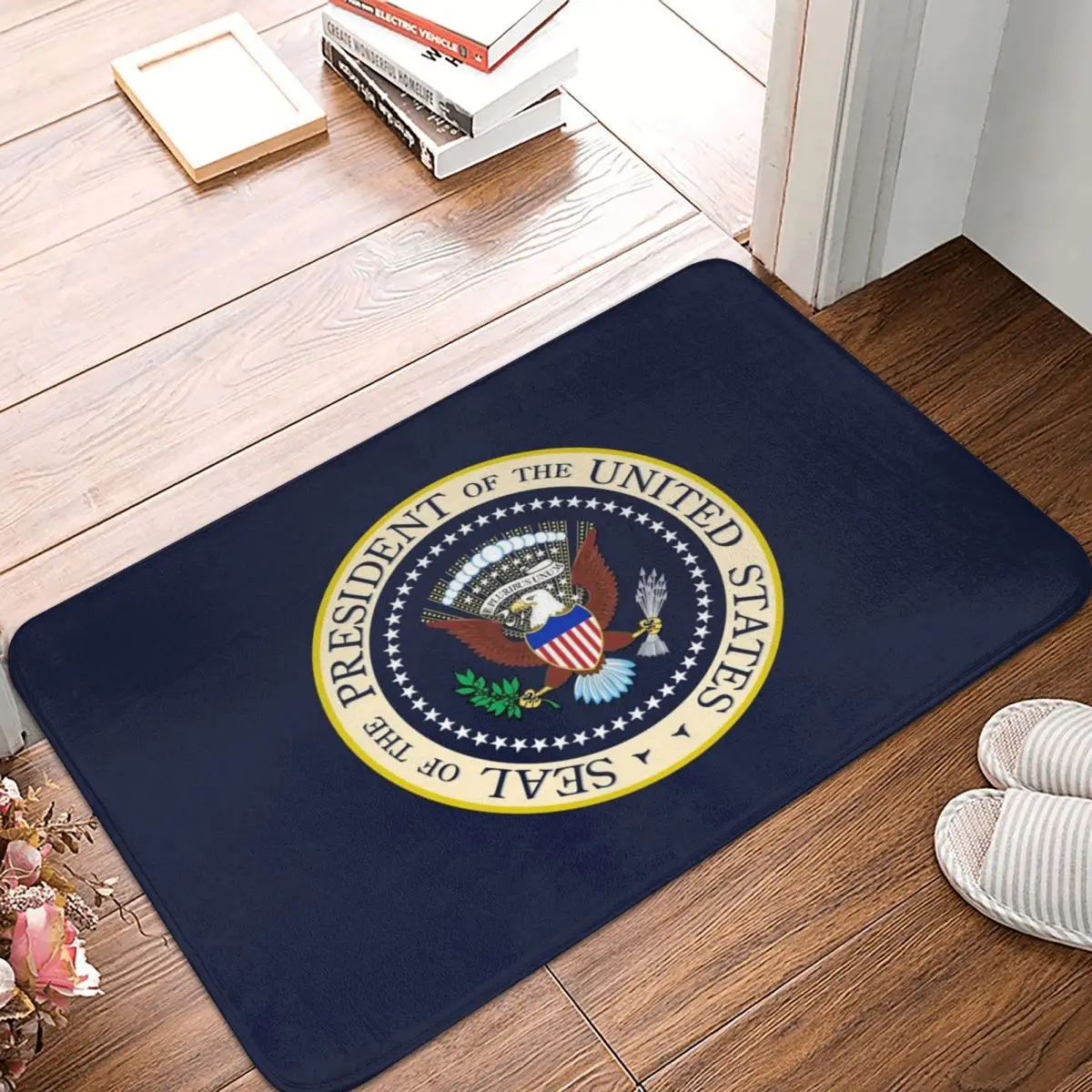 Seal Of The President Of The United States Anti-slip Doormat Floor Mat Durable Carpet Rug for Kitchen Entrance Home Balcony Mats