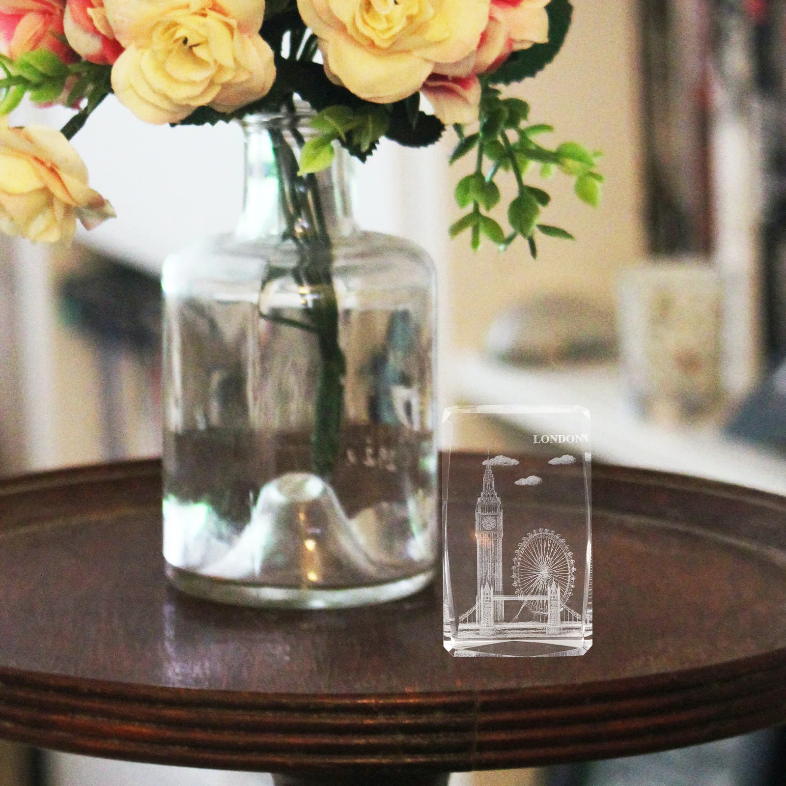 

Crystal Vintage Ornament Ornament For Home Office Bar Hotel Ktv Restaurant Table Gift