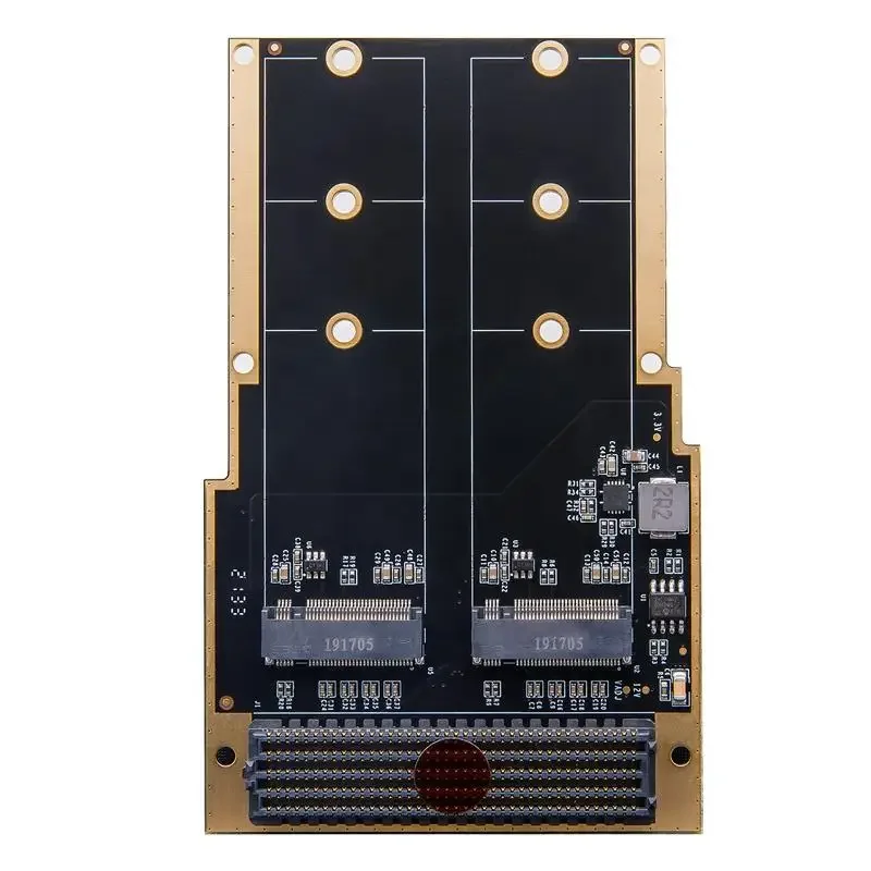 ALINX FH1402 FMC HPC Interface To SSD NVM 2-Channel M.2 Interface Adapter Board  FMC Daughter Board for FPGA Board