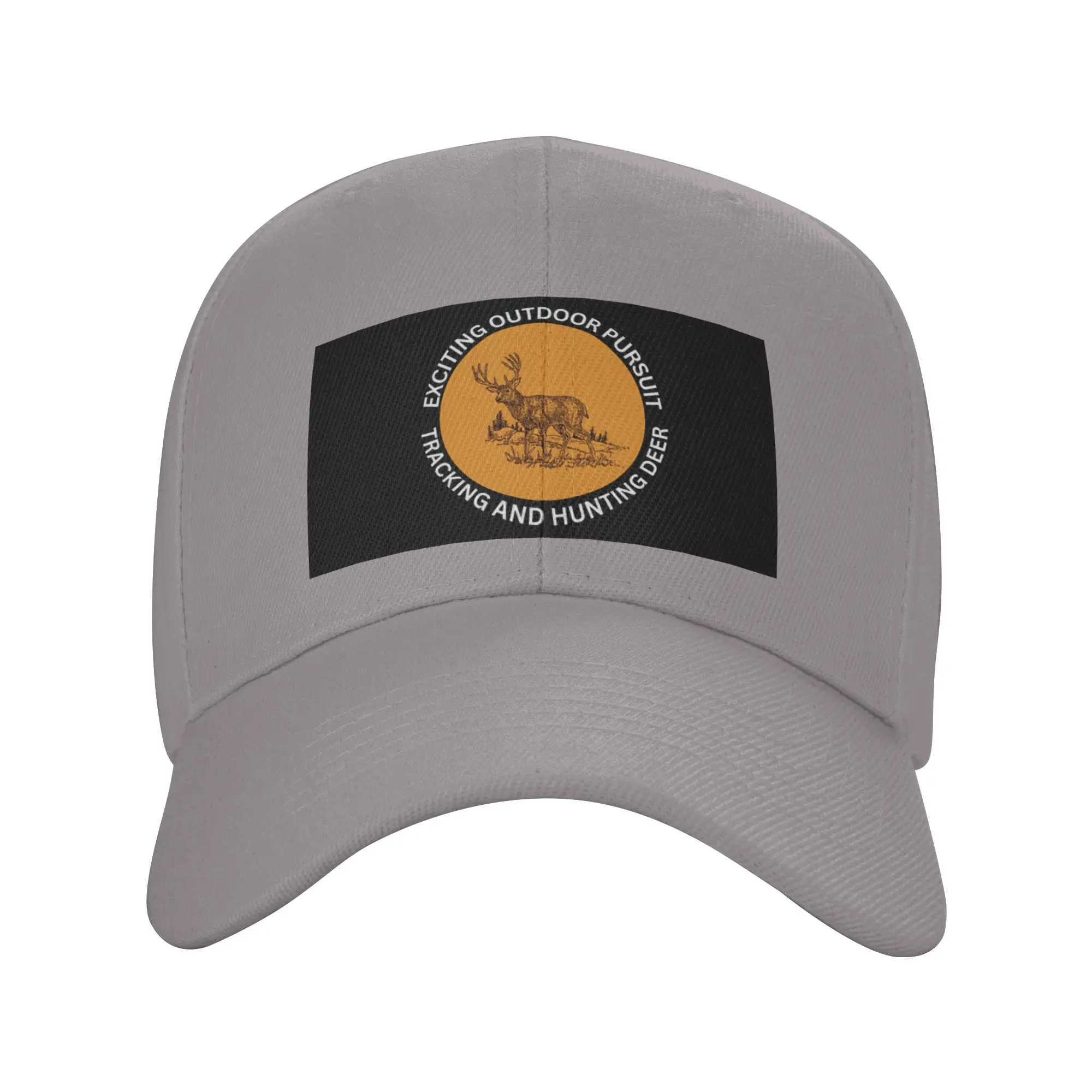 Exciting outdoor pursuit  tracking and hunting deer Trendy Baseball Cap Party Outdoor Hat Headwear