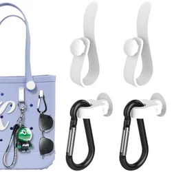 4pcs Large Hook Bogg Bag Accessories Eva Beach Storage Basket Keychain Holder Women Tote Handbag Insert Hooks Bogg Bag Organizer