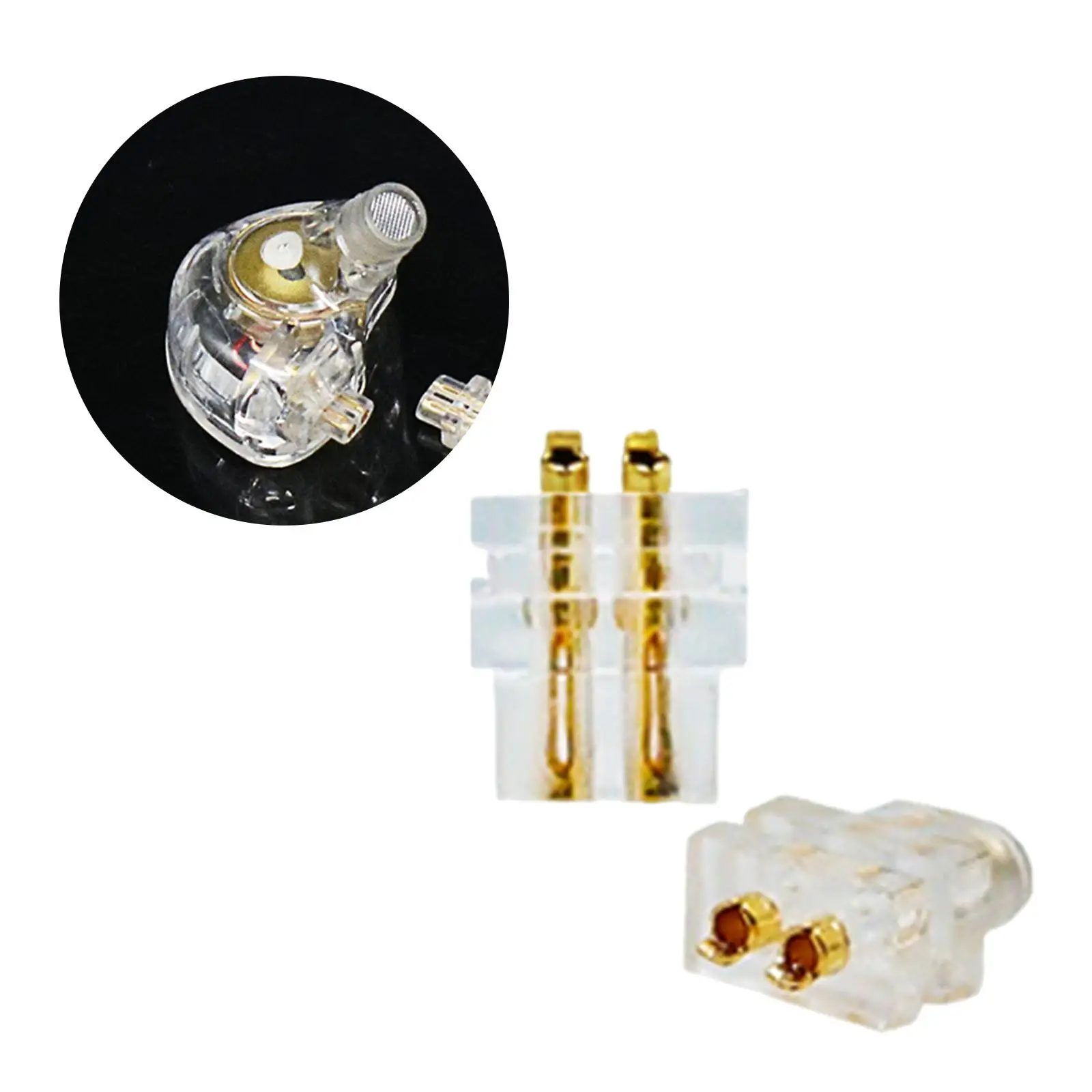 

10x Earphone Socket Compatible Headphone Cable Accessories Earphone DIY Kit