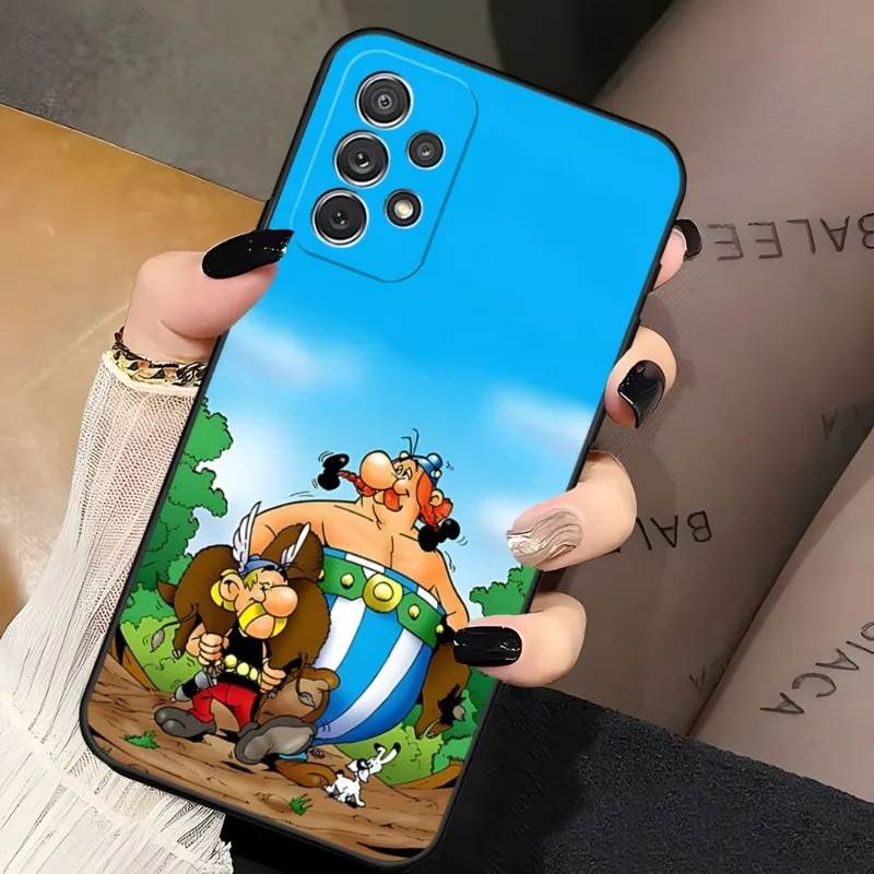 Asterix And Obelix Phone Case For Samsung Galaxy S23 S30 S10 S22 S20 S21 S7 S9 S8 Pro Plus Ultra Fe Back Design Cover