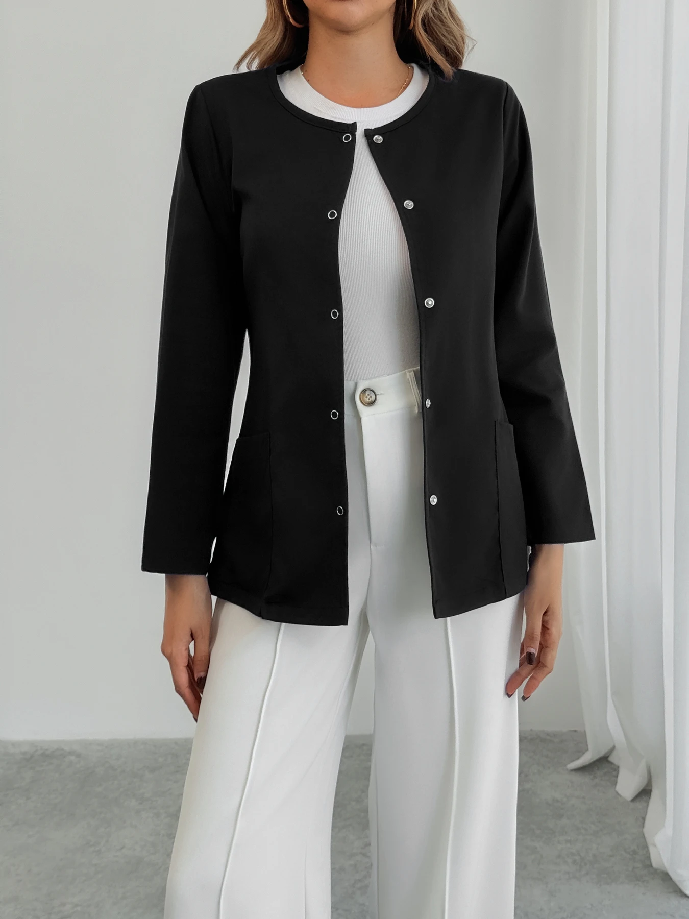 صالون تجميل سبا ممرضة موحدة البدلة المعالج التجميل الملابس البدلة تأثيري أداء زي سترة الزي الرسمي الزي